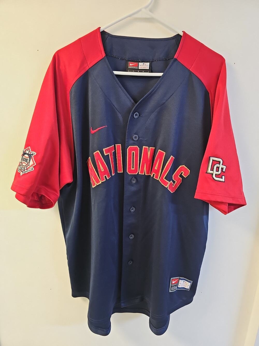 NIKE MLB Washington Nationals Baseball Jersey Size Large